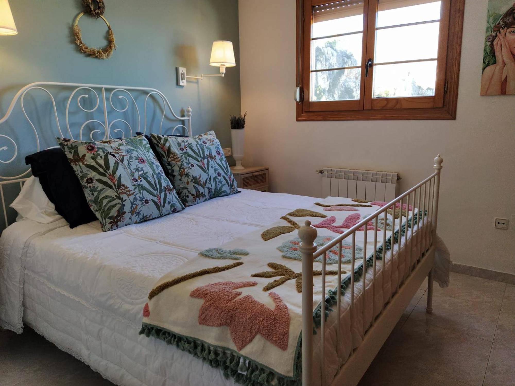 Atico Guadalest Rooftop Apartment With 360º Views And Art Bagian luar foto