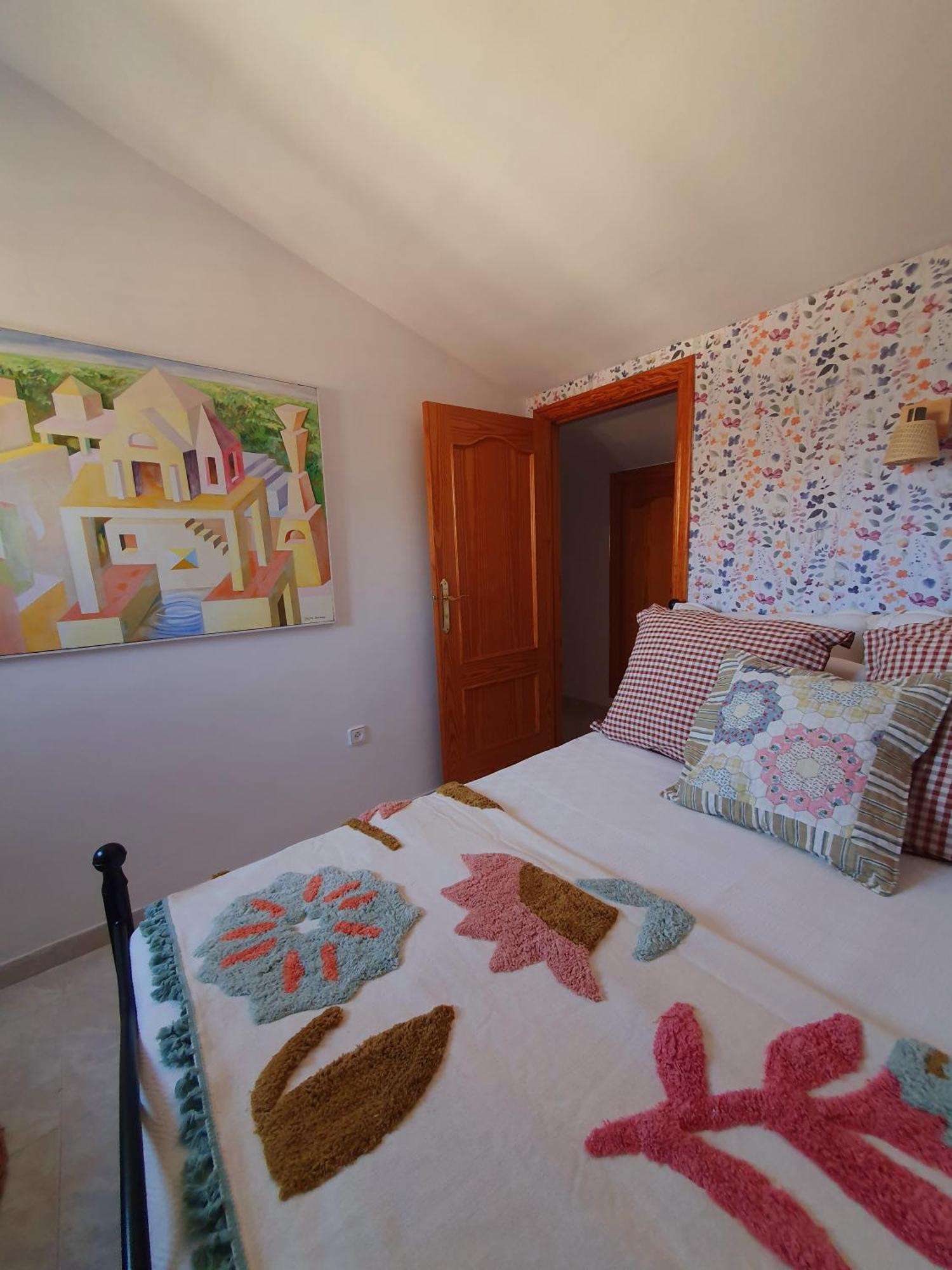 Atico Guadalest Rooftop Apartment With 360º Views And Art Bagian luar foto
